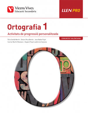 Ortografía 1º ESO Pro Valencia 17 (Vicens Vives) - 9788468244426