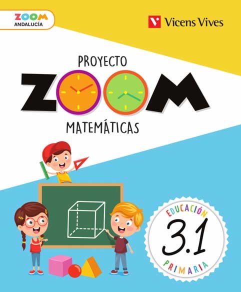 Matemáticas 3º EP Andalucía Trimestral 19 Zoom (Vicens Vives) - 9788468249728 Imagen principal del producto