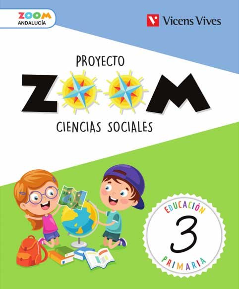 Ciencias Sociales 3º EP Andalucía 19 Zoom (Vicens Vives) - 9788468249797 Imagen principal del producto