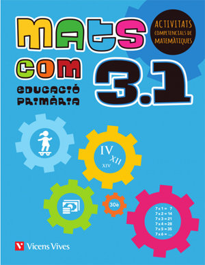 Mats Com 3º EP Activitats Catalan 17 Trimestres (Vicens Vives) - 9788468250434 Imagen principal del producto