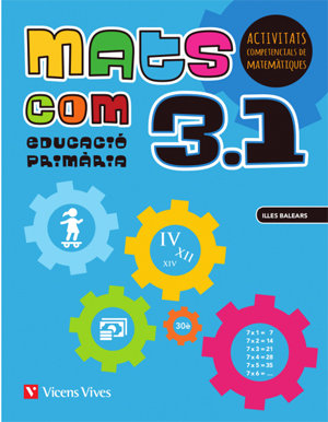 Mats Com 3º EP Activitats Baleares 17 Trimestres (Vicens Vives) - 9788468250472 Imagen principal del producto