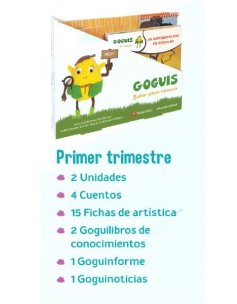 GOGUIS 5AÑOS 1oTRIMESTRE 18 | ESTEBANEZ ESTEBANEZ,AURORA/RODRIGUEZ | 9788468251189 (Vicens Vives) Imagen principal del producto