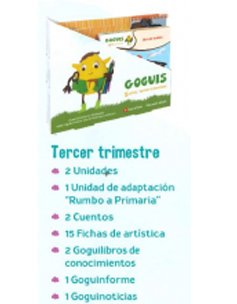 GOGUIS 5AÑOS 3oTRIMESTRE 18 | A,ESTEBANEZ/I, AGUILAR/N, RODRIGUEZ | 9788468251202 (Vicens Vives) Imagen principal del producto