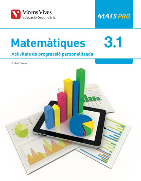 Matemáticas 3º ESO Catalan Aula 3D 18 (Vicens Vives) - 9788468251479 Imagen principal del producto