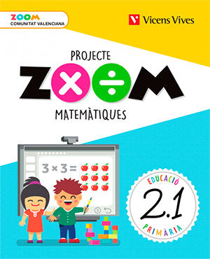 Matemàtiques 2º EP Trimestre Valencia 18 Zoom (Vicens Vives) - 9788468255507