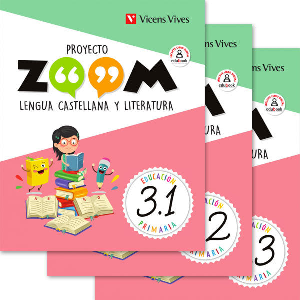 Lengua 3º EP Zoom Trimestral 19 (Vicens Vives) - 9788468257730 Imagen principal del producto