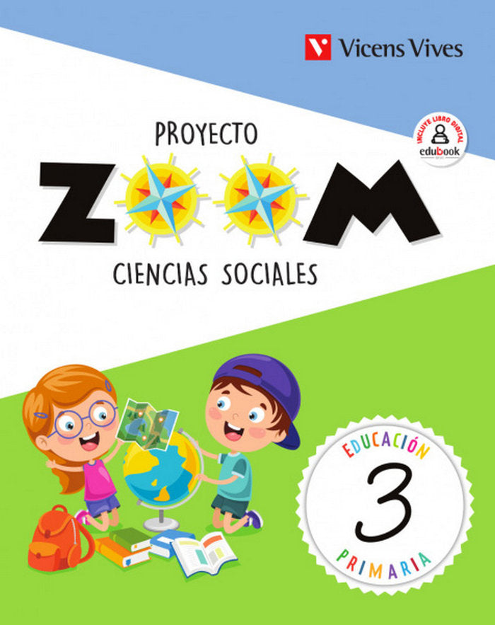 Ciencias Sociales 3º EP Zoom 19 (Vicens Vives) - 9788468257945 Imagen principal del producto