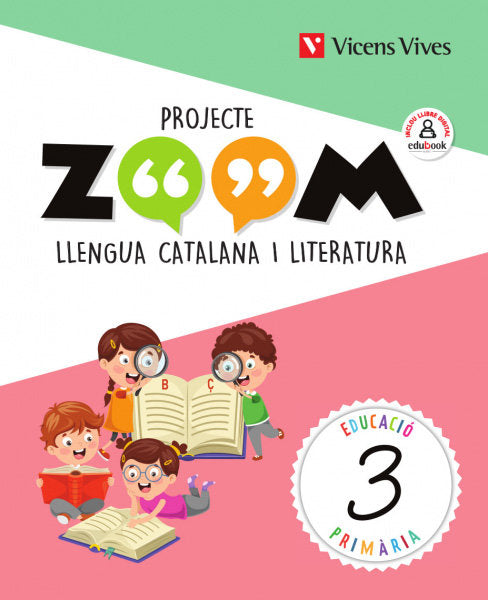 Llengua 3º EP Catalan Trimestral 19 Zoom (Vicens Vives) - 9788468260990 Imagen principal del producto