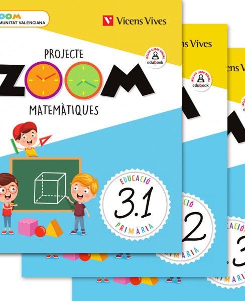 Matemàtiques 3º EP Trimestral Valencia 19 Zoom (Vicens Vives) - 9788468261614