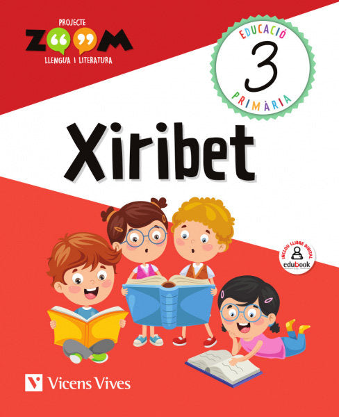 Llengua Xiribet 3º EP Valencia 19 Zoom (Vicens Vives) - 9788468261836 Imagen principal del producto