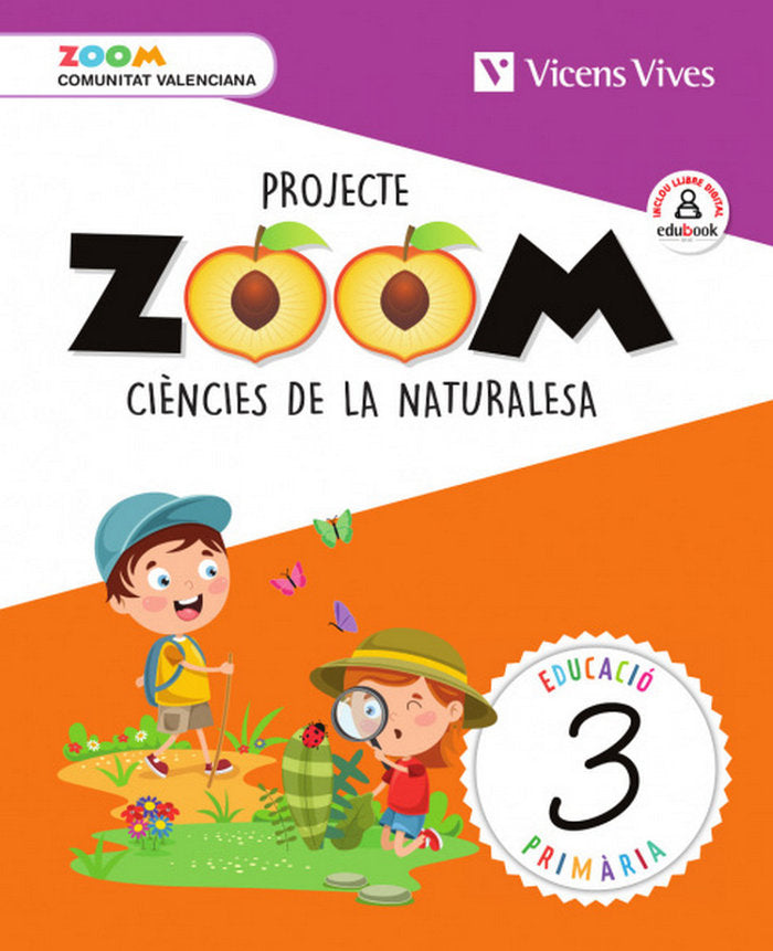 Ciencies Naturals 3º EP Valencia 19 Zoom (Vicens Vives) - 9788468261843 Imagen principal del producto