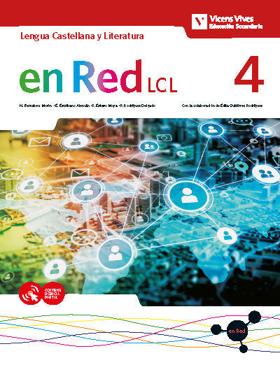 Lengua Castellana 4º ESO 20 en Red (Vicens Vives) - 9788468264493 Imagen principal del producto