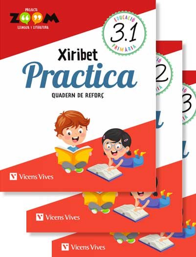 Quadern Reforç Llengua 3º EP Valencia Zoom 19 (Vicens Vives) - 9788468266848 Imagen principal del producto