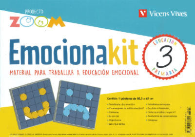 Emocionakit 3º EP Galicia 20 Zoom (Vicens Vives) - 9788468270791 Imagen principal del producto