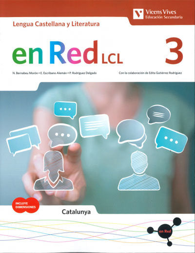 Lengua Literatura 3º ESO Catalan 20 en Red (Vicens Vives) - 9788468273075 Imagen principal del producto