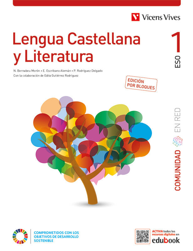 Lengua Castellana y Literatura 1. (Comunidad En Red). Edición por bloques | Varios autores | 9788468284491 (VICENS VIVES) Imagen principal del producto