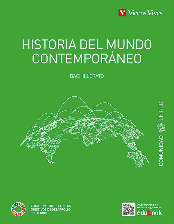 ✅ HISTORIA MUNDO CONTEMPORANEO 1ºNB COMUNIDAD RED 22 I AA,VV I VICENS VIVES I 9788468285887 Imagen principal del producto