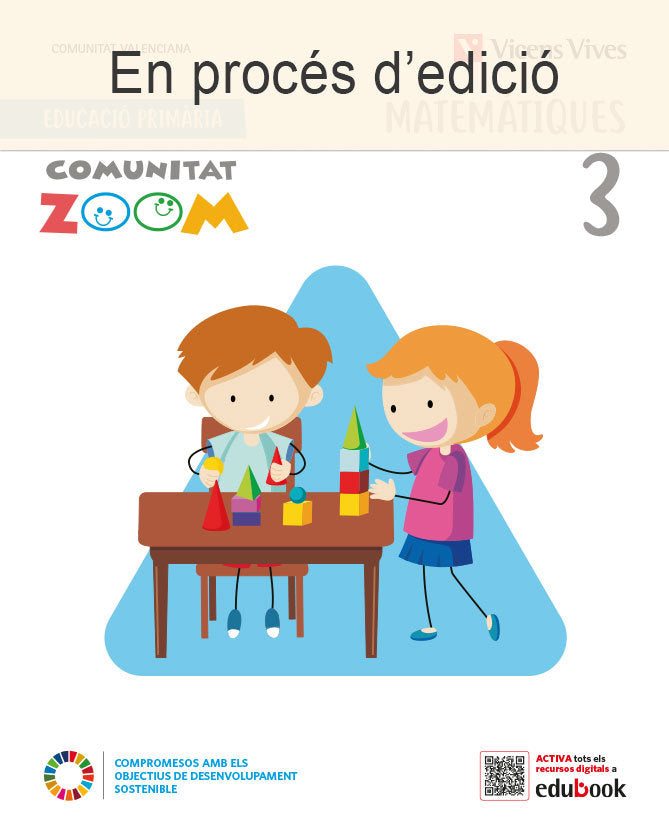 Matemàtiques 3 Comunitat Valenciana (3.1 - 3.2 - 3.3) (Comunitat Zoom) | Varios autores | 9788468286105 (Vicens Vives)