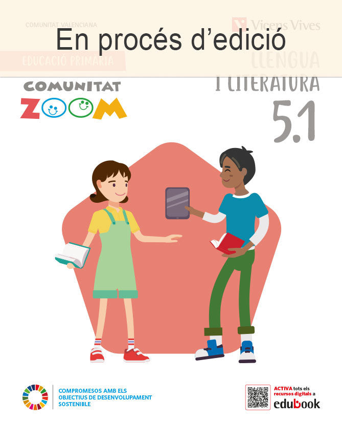 Nou Xiribet Llengua 5º EP Valencia Comunitat Zoom 22 (Vicens Vives) - 9788468287218 Imagen principal del producto