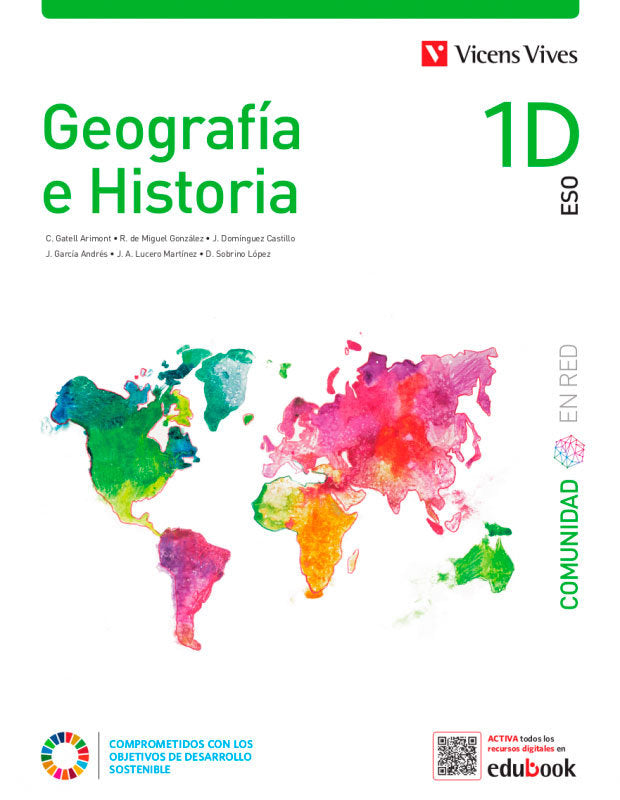 Geografía e Historia 1D diversidad (Comunidad en Red) | Varios autores | 9788468287324 (VICENS VIVES) Imagen principal del producto