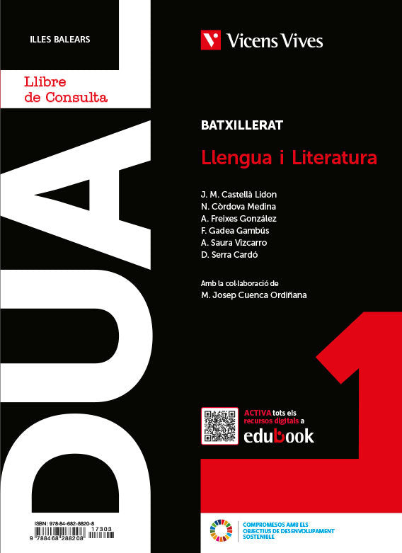✅ LLENGUA LITERAT,CATALANES 1ºNB (PACK LA + QA) 22 - 9788468288208