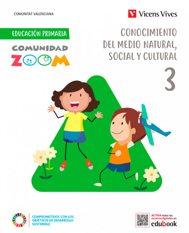 Conocimiento del Medio 3º EP Valencia Comunidad Zoom 22 (Vicens Vives) - 9788468288901 Imagen principal del producto
