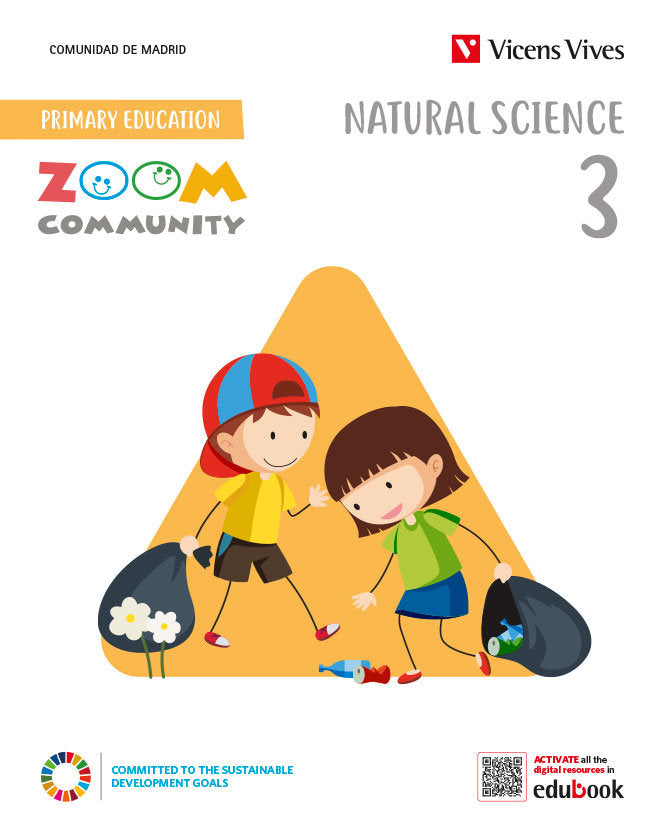 Natural Science 3º EP Madrid Zoom Community 22 (Vicens Vives) - 9788468289762 Imagen principal del producto