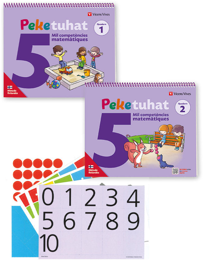 PEPE TUHAT QUADERN 1-2 5ANYS EI 22 CATALUÑA | AA,VV | 9788468290720 (Vicens Vives)