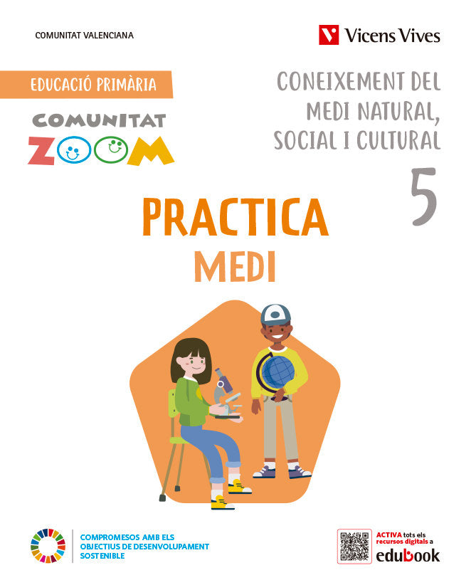 Práctica Coneixement Medi 5º EP Valencia Com, Zoom 23 (Vicens Vives) - 9788468291116 Imagen principal del producto