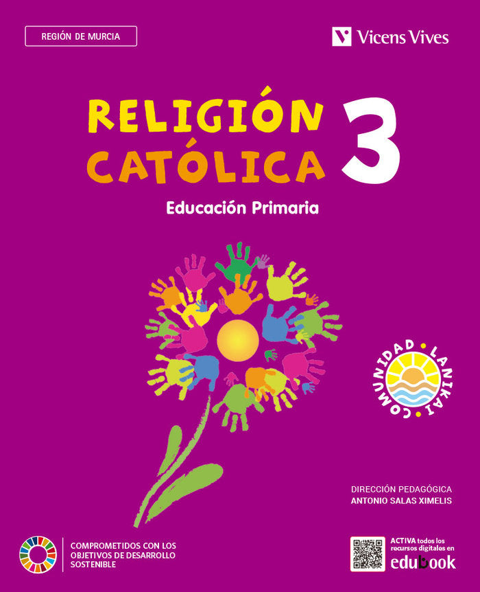Religión Catolica 3º EP Murcia Comunidad Lanikai 24 (Vicens Vives) - 9788468291253 Imagen principal del producto