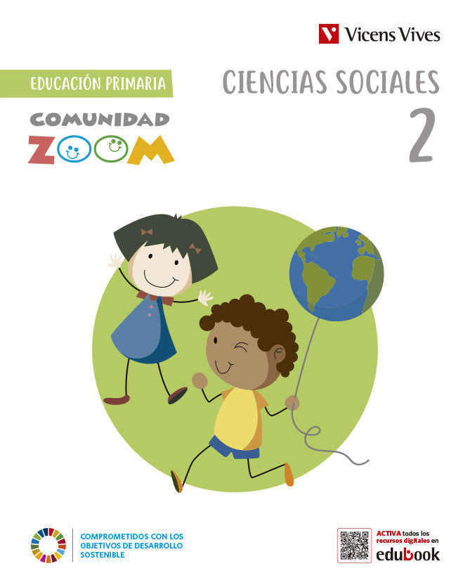 CIENCIAS SOCIALES 2º de Primaria COMUNIDAD ZOOM | EQUIPO EDITORIAL | 9788468291901 (Vicens Vives) Imagen principal del producto
