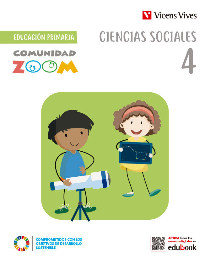 Ciencias Sociales 4 (Comunidad Zoom) | Varios autores | 9788468291918 (Vicens Vives) Imagen principal del producto