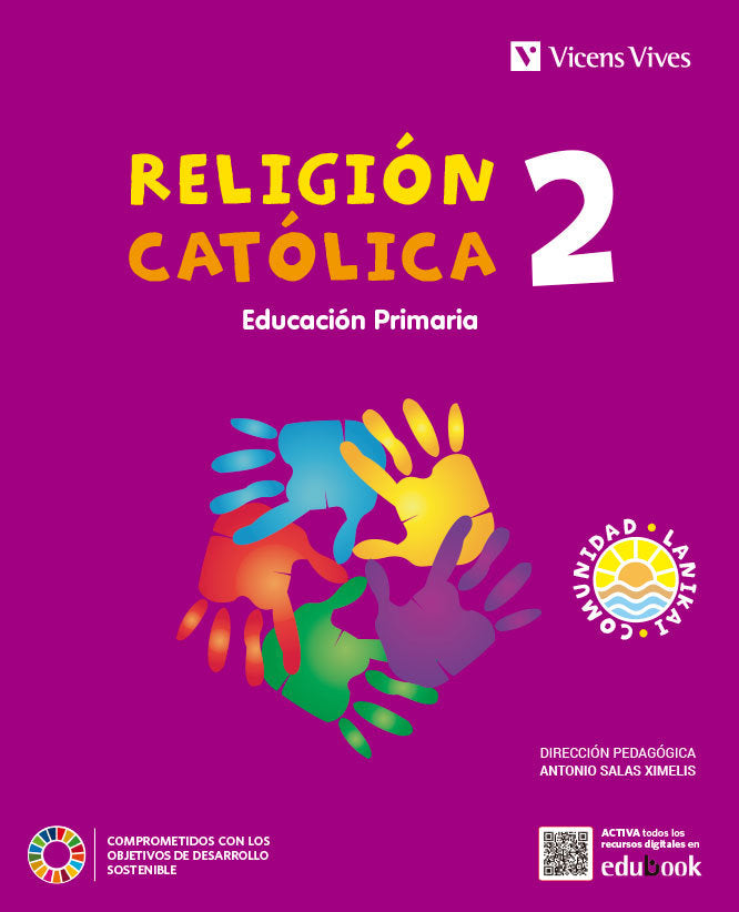RELIGION CATOLICA 2º de Primaria COMUNIDAD LANIKAI 23 | EQUIPO EDITORIAL | 9788468292090 (Vicens Vives) Imagen principal del producto