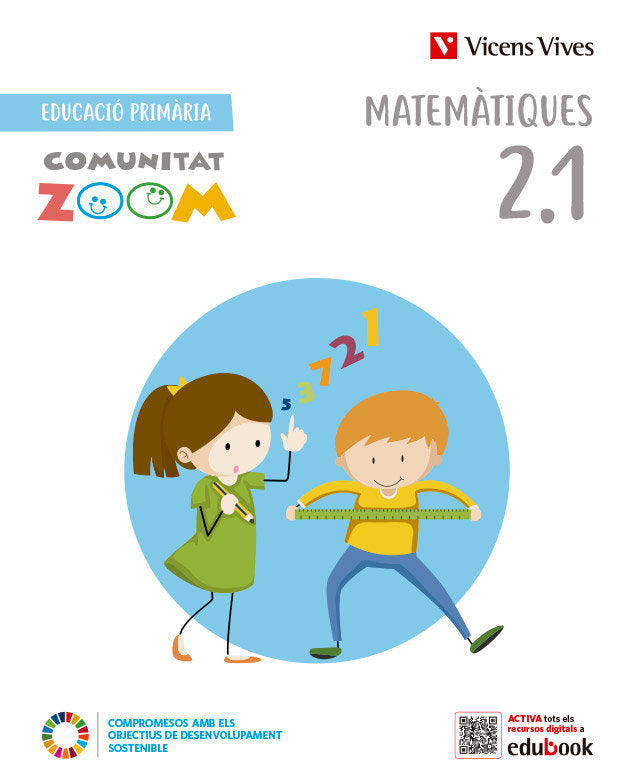 MATEMATIQUES 2º de Primaria TRIM CATALA COM,ZOOM 23 | EQUIPO EDITORIAL | 9788468292335 (Vicens Vives) Imagen principal del producto