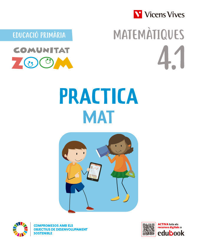 Practicamat 4º EP Trim Act Catala Com, Zoom 23 (Vicens Vives) - 9788468292441