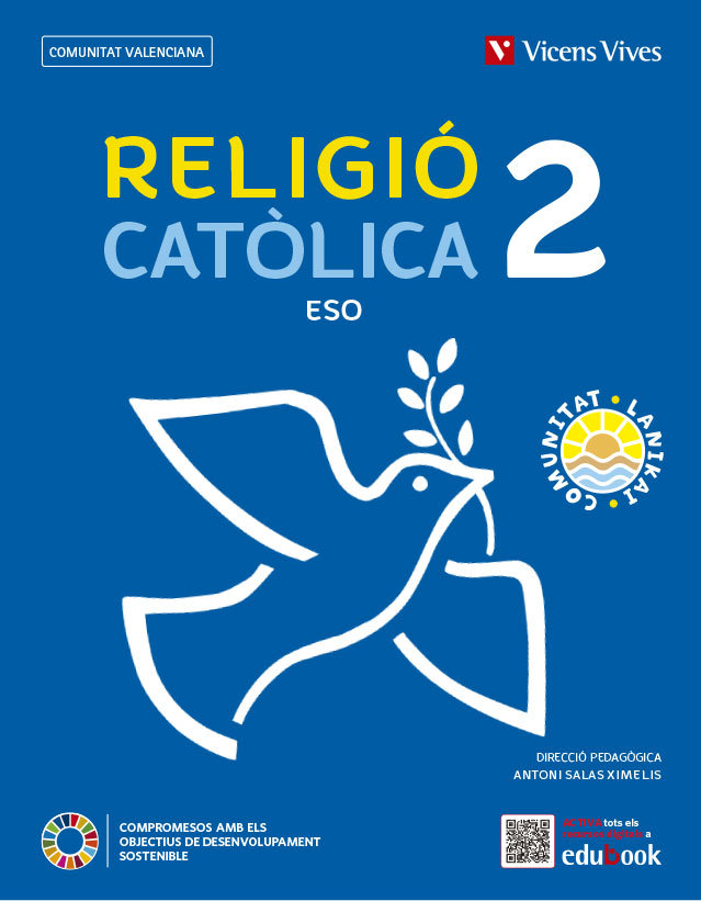 Religio Catolica 2º ESO Valencia Lanikai 23 (Vicens Vives) - 9788468292991 Imagen principal del producto