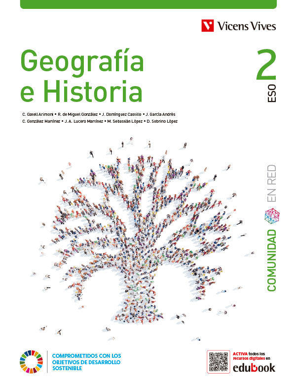 Geografía e Historia 2 (Comunidad en Red) | Varios autores | 9788468293660 (VICENS VIVES) Imagen principal del producto