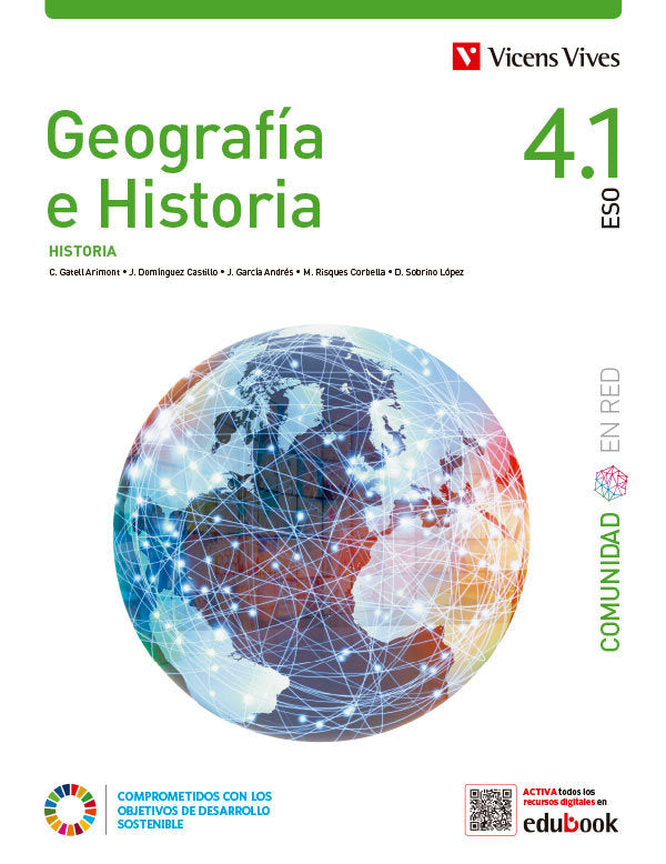 Geografía e Historia 4 (4.1 Historia 4.2 Historia) (Comunidad en Red) | Varios autores | 9788468293677 (VICENS VIVES)