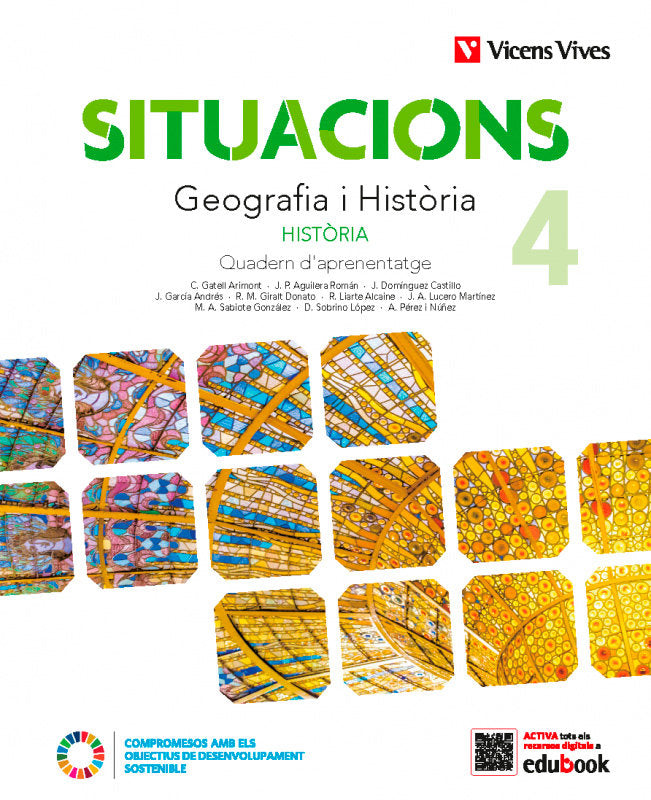 Geografía I Historia 4º ESO Situacions 23 (Vicens Vives) - 9788468293981 Imagen principal del producto