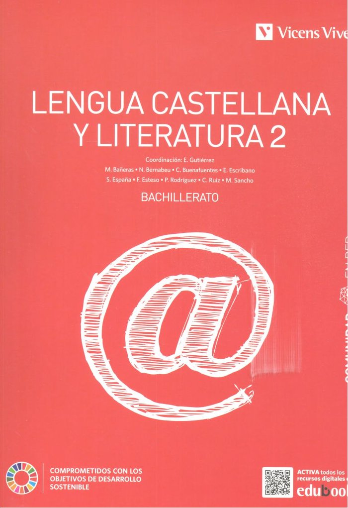 ✅ LENGUA CASTELLANA 2ºBACH COMUNIDAD EN RED 23 I EQUIPO EDITORIAL I VICENS VIVES I 9788468294230 Imagen principal del producto