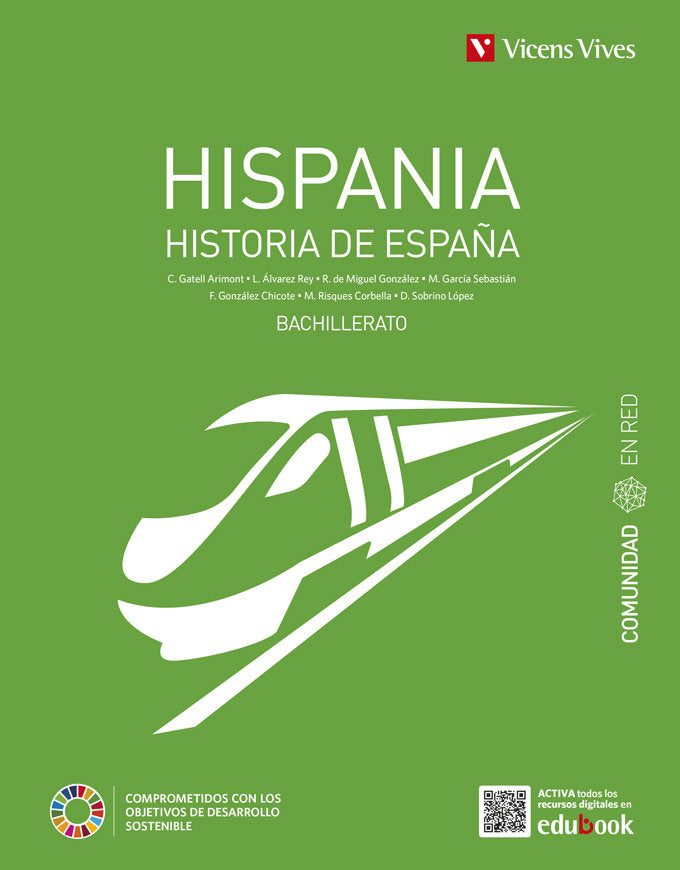 ✅ HISTORIA DE ESPAÑA 2ºBACH COMUNIDAD RED 23 - 9788468294278 Imagen principal del producto