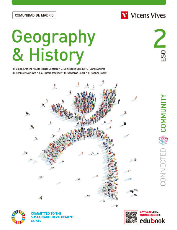 Geography & History 2 Comunidad de Madrid (Connected Community) | Varios autores | 9788468294452 (VICENS VIVES)