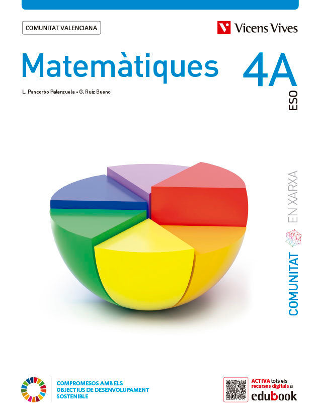 Matemàtiques 4º ESO Opc, a Valencia Com, Xarxa 23 (Vicens Vives) - 9788468294483 Imagen principal del producto