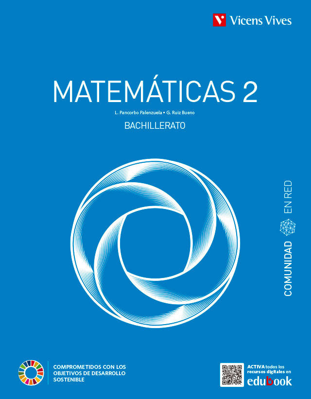 ✅ MATEMATICAS 2ºBACH COMUNIDAD RED 23 I EQUIPO EDITORIAL I VICENS VIVES I 9788468295657
