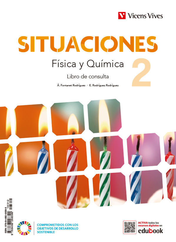 Situaciones 2. Física y Química. Libro de consulta y cuaderno de aprendizaje | À. Fontanet;E. Rodríguez;P. Aguado;R. Alcaraz;E. Boixader;M. Flexas;J. D. García. | 9788468298399 (VICENS VIVES) Imagen principal del producto