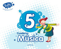Cuaderno Música 5º EP Tutti 14 EDEMU15EP (Edebe) - 9788468312637