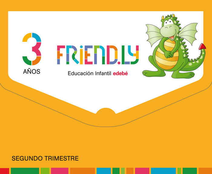 FRIENDLY 3AÑOS EI 2oTRIMESTRE 17 | Varios Autores | 9788468332178 (Edebe) Imagen principal del producto