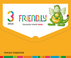 FRIENDLY 3AÑOS EI 3oTRIMESTRE 17 | Varios Autores | 9788468332185 (Edebe)