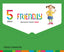 FRIENDLY 5AÑOS EI 3oTRIMESTRE 17 | AA,VV | 9788468332307 (Edebe)