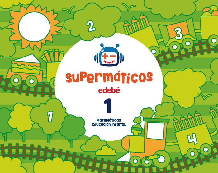CUAD,MATEMATICAS 1 3AÑOS 1oTRIM, 17 SUPERMATICOS | Varios Autores | 9788468333168 (Edebe) Imagen principal del producto